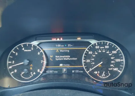 2021 Nissan Altima Sr Fwd from USA, damaged, VIN 1N4BL4CV2MN381475